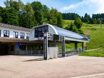 Die Talstation der Ossi-Reichert-Bahn im Sommer. • © alpintreff.de - Christian Schön