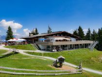 Das Restaurant Brandstadl. • © alpintreff.de - Christian Schön