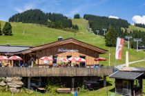 Die SkiWelt Hütte im Sommer.  • © alpintreff.de - Silke Schön