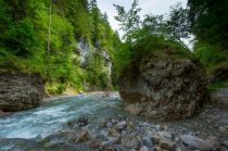 Die Bürser Schlucht im Brandnertal.  • © Alpenregion Bludenz Tourismus, Hanno Thurnher