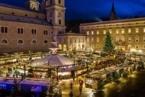 Christkindlmarkt vor dem Salzburger Dom • © Tourismus Salzburg / Günter Breitegger