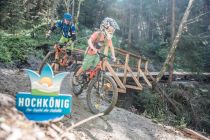 Die MTB-Fertigkeiten verbessern geht super in Dienten.  • © Hochkönig Tourismus GmbH / Creatina