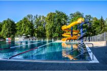 Das Freibad in Egg im Bregenzerwald. • © Paulina Gottschalk, Tourismusverein Egg