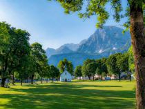 Etwas oberhalb vom Ortszentrum von Ehrwald. © alpintreff.de - Christian Schön Etwas oberhalb vom Ortszentrum von Ehrwald. © alpintreff.de - Christian Schön