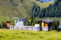 Einsam und allein im Sommer, gefragt im Winter: der Zillstattlift in Fieberbrunn in der Nähe der Streuböden- bzw. der Lärchfilzkogelbahn. • © alpintreff.de - Silke Schön