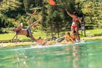 Jede Menge Fun am Badesee in Flachauwinkl.  • © Flachau Tourismus, Ulrich Grill