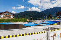 Der Pumptrack in Flachau. • © alpintreff.de - Christian Schön