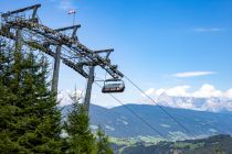 Schöne Aussicht aus dem Star Jet 1 in Flachau. • © alpintreff.de - Christian Schön