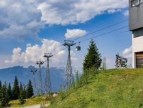 Die 6er Umlaufbahn Fleckalmbahn in Kirchberg wurde im Frühjahr 2019 abgerissen. • © alpintreff.de / christian schön