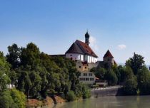 Franziskanerkloster Füssen mit Klosterkirche • © alpintreff.de / christian schön