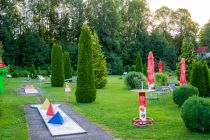 Minigolf spielen in Füssen. • © alpintreff.de - Christian Schön