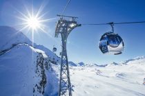 Die 10er Gondelbahn Gletscherjet IV sorgt seit November 2015 für eine doppelte Anbindung des Kitzsteinhorn-Gipfels. • © Doppelmayr.com