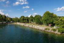 Die Freizeitanlage Seebahnhof in Gmunden am Traunsee. • © alpintreff.de - Christian Schön