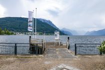 Der Schiffsanleger in Gmunden am Rathausplatz. • © alpintreff.de - Christian Schön