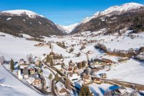 Blick auf das winterliche Göriach. • © Ferienregion Lungau