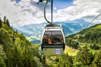 Die 6er Gondelbahn von St. Johann-Alpendorf: Auch diese Bahn ist eine der Sommerbahnen im Snow Space Salzburg. • © Snow Space Salzburg