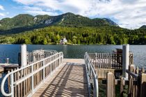 Hier geht es los mit der Schifffahrt! Der Schiffsanleger in Grundlsee. • © alpintreff.de - Christian Schön