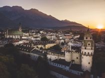 Sonnenaufgang in Hall in Tirol • © Tourismusverband Hall Wattens