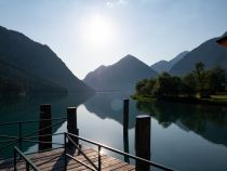 Blick auf den Heiterwanger See in der Zugspitzarena. • © alpintreff.de / christian schön