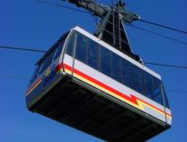 Hochjochbahn I in Schruns - noch mit altem Design. • © alpintreff.de / christian schön