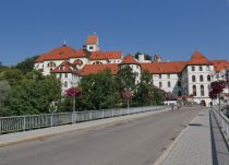 Das Hohe Schloss in Füssen prägt das Stadtbild enorm. © alpintreff.de / Christian Schön Das Hohe Schloss in Füssen prägt das Stadtbild enorm. © alpintreff.de / Christian Schön