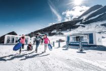 Jede Menge Rodelspaß am Kitzsteinhorn im Sommer. • © Kitzsteinhorn