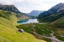 Die Tappenkarseehütte am Tappenkarsee in Kleinarl. • © Wagrain Kleinarl Tourismus