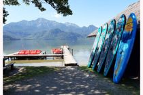 Der Bootsverleih am Kochelsee.  • © Gemeinde Kochel am See, Kneidl