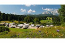 Der Caravanpark Tennsee in Krün.  • © Alpen Caranvanpark Tennsee