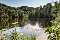 Der Pfrillsee bei Kufstein. • © TVB Kufsteinerland, Lolin