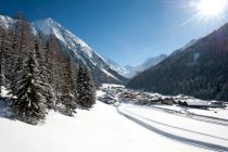 Winter in Längenfeld-Gries im Ötztal. • © Ötztal Tourismus, Ewald Schmid