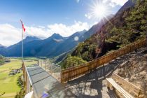 Die Aussichtsplattform Teufelskanzel. • © Ötztal Tourismus, Lukas Ennemoser