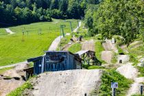 Der Bikepark am Brauneck in Lenggries.  • © alpintreff.de - Silke Schön