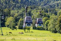 Die Brauneck-Kabinenbahn in Lenggries. • © alpintreff.de - Silke Schön