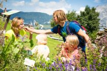 Riechen, tasten, fühlen... alles möglich im Sinne Park am Asitz in Leogang. • © Saalfelden Leogang Touristik GmbH / Foto Bause