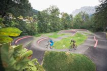 Der Pumptrack in Lermoos besteht seit 2021.  • © Tiroler Zugspitz Arena - C. Jorda