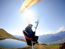 Paragliding mit Daniel Kofler am Zettersfeld in Lienz / Osttirol.  • © Daniel Kofler