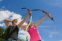 Der 3D Bogenparcours im Maltatal führt über zahlreiche Stationen - beweise, wie viel Robin Hood in dir steckt. • © Himsl / TVB Lieser-Maltatal