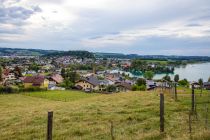 Blick auf Mattsee und rechts der gleichnamige See. • © alpintreff.de - Christian Schön