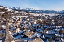 Blick auf Mauterndorf im Winter. • © Ferienregion Lungau