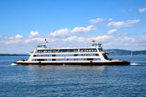 Das Fährschiff Meersburg. • © Stadtwerke Konstanz GmbH