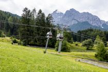 Die Serles-Gondelbahn in Mieders. • © alpintreff.de - Christian Schön