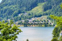 Blick auf den Terrassencampingplatz Pesenthein. • © alpintreff.de - Christian Schön