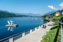Die Promenade von Millstatt am Millstätter See. • © Kärnten Werbung, Uwe Geissler