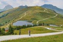 Der Speichersee am Resterkogel. • © alpintreff.de - Christian Schön