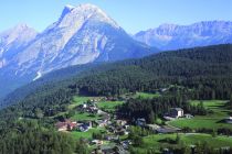 Blick auf Mösern. • © Region Seefeld - Tirols Hochplateau