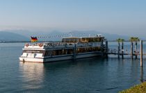 MS Bayern von den Schiffsbetrieben Wiehrer am Anleger in Lindau. • © alpintreff.de / christian schön