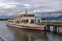 Die MS Irmingard der Chiemsee-Schifffahrt im Hafen in Prien • © alpintreff.de / christian schön