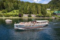 Die Rudolf Ippisch am Gasthof Hoisn auf dem Traunsee. • © alpintreff.de / christian schön