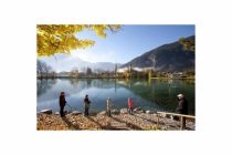 Angeln am Nassereither See in Tirol. • © Imst Tourismus